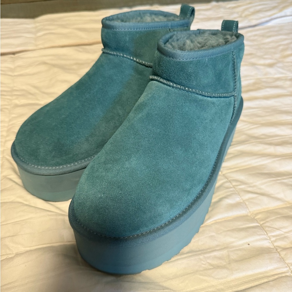 Women's Uggs Ankle Boots - Teal